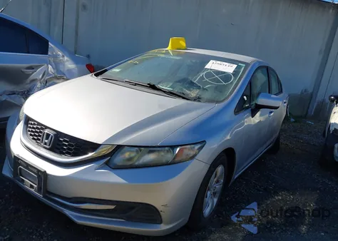 2015 Honda Civic Lx из США, поврежденный, VIN 19XFB2F50FE273748